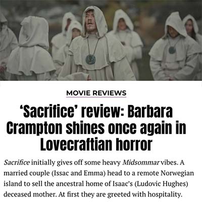 ‘Sacrifice’ review: Barbara Crampton shines once again in Lovecraftian horror